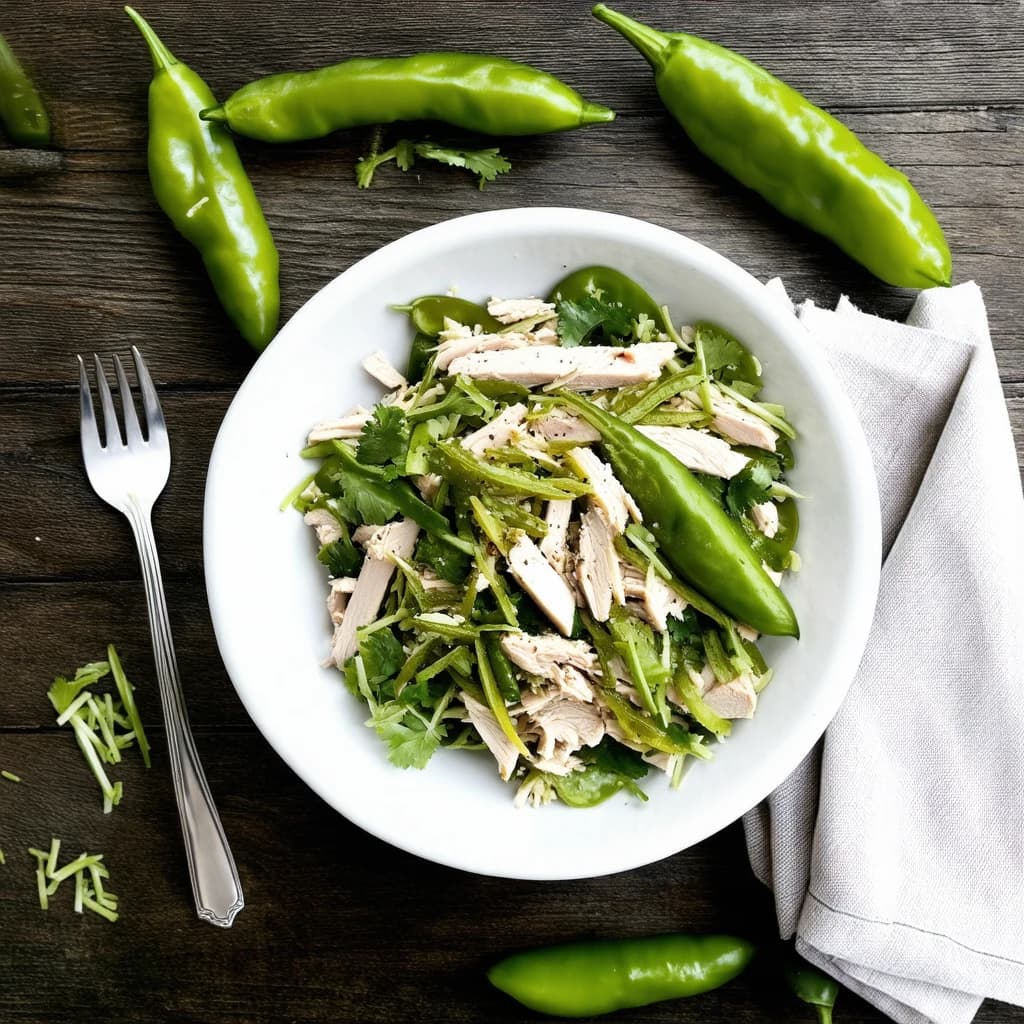 Hatch Green Chile Chicken Salad Recipe recipe