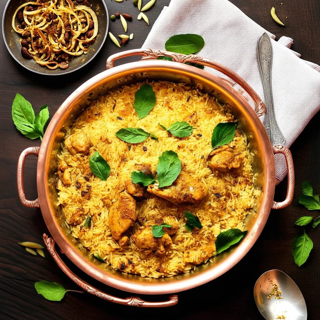Hyderabadi Chicken Dum Biryani Recipe Kit recipe