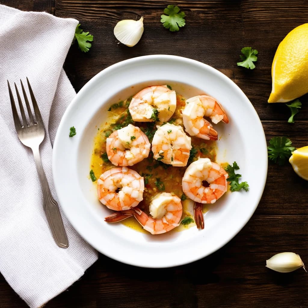 Italian Garlic Butter Shrimp Recipe Kit recipe