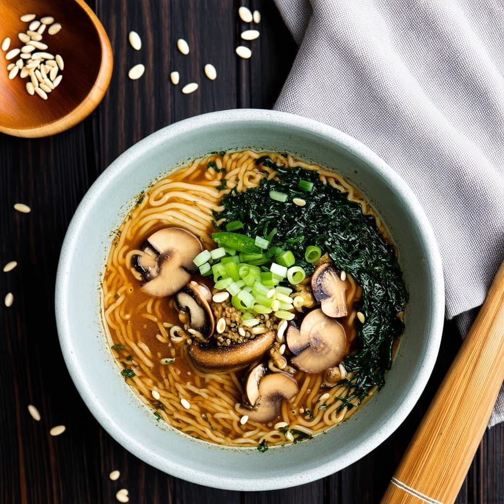 Mushroom Miso Ramen Recipe Kit recipe