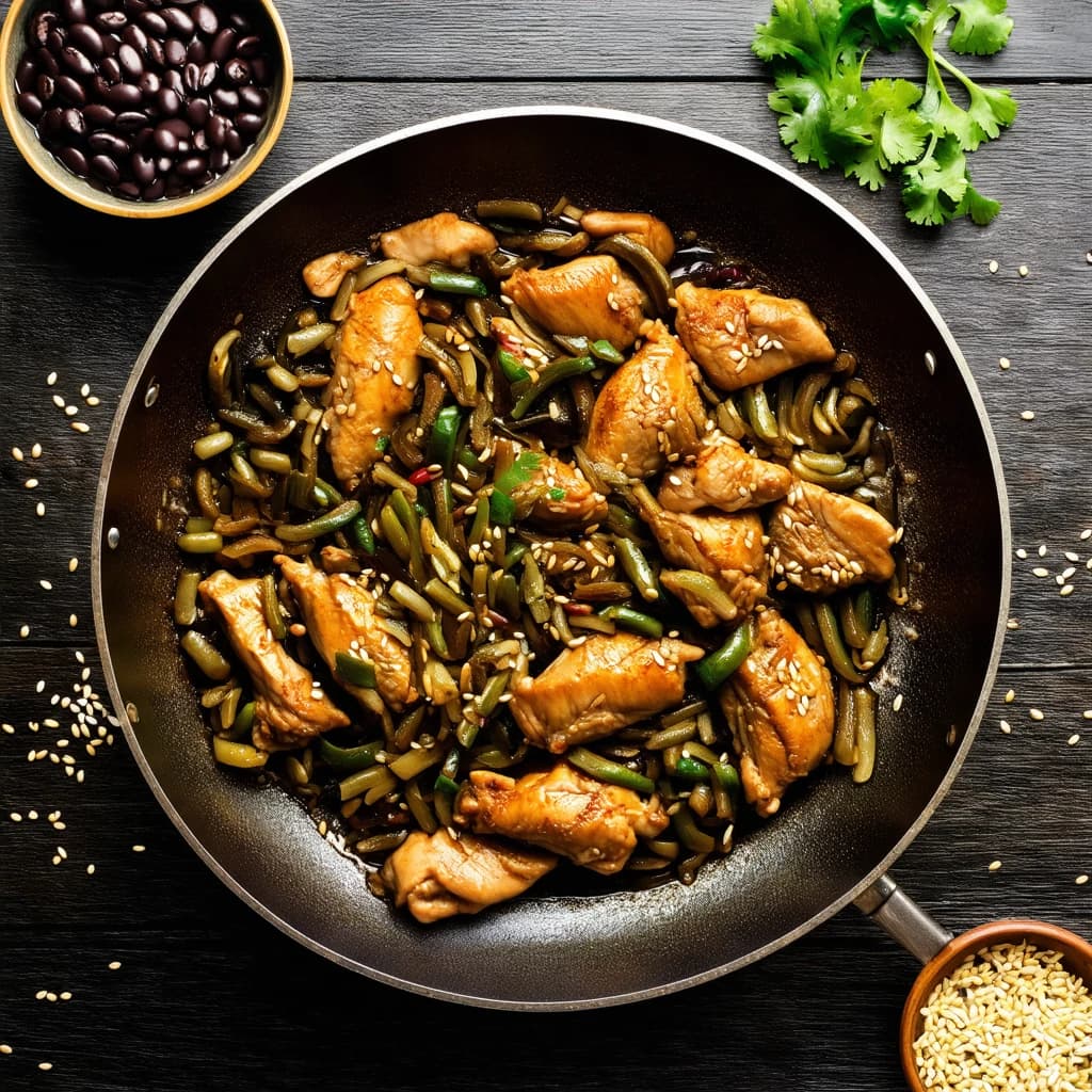Quick Stir-Fry Chicken With Fermented Black Beans Recipe Kit recipe