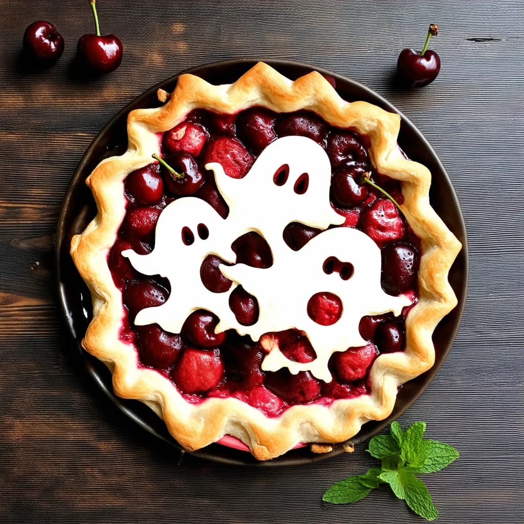 Spooky Cherry Pie Recipe Kit recipe