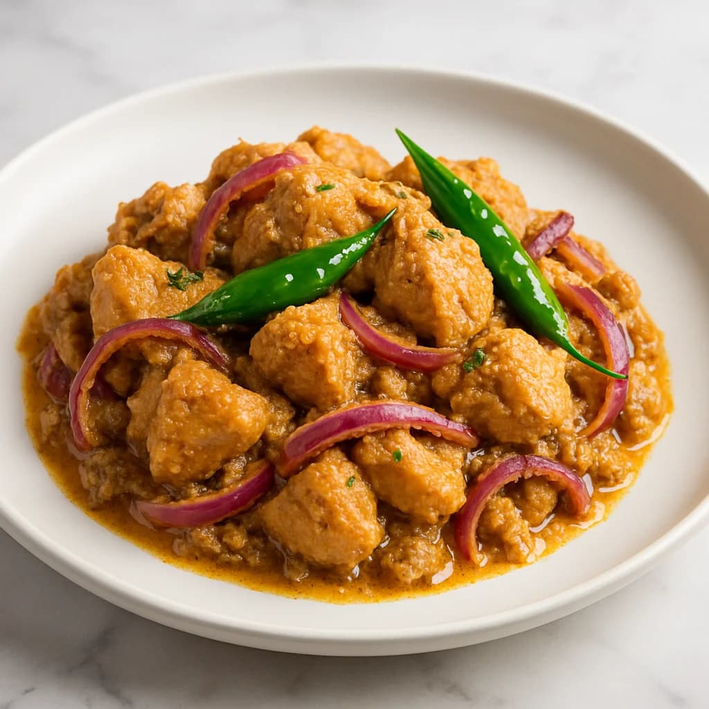 Chicken Posto (Bengali Style Poppy Seed Chicken Curry) recipe