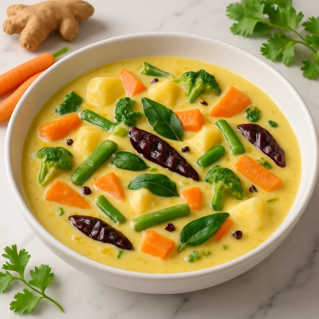 Creamy South Indian Vegetable Stew recipe