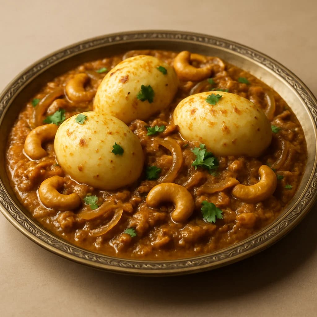 Egg Mughlai recipe
