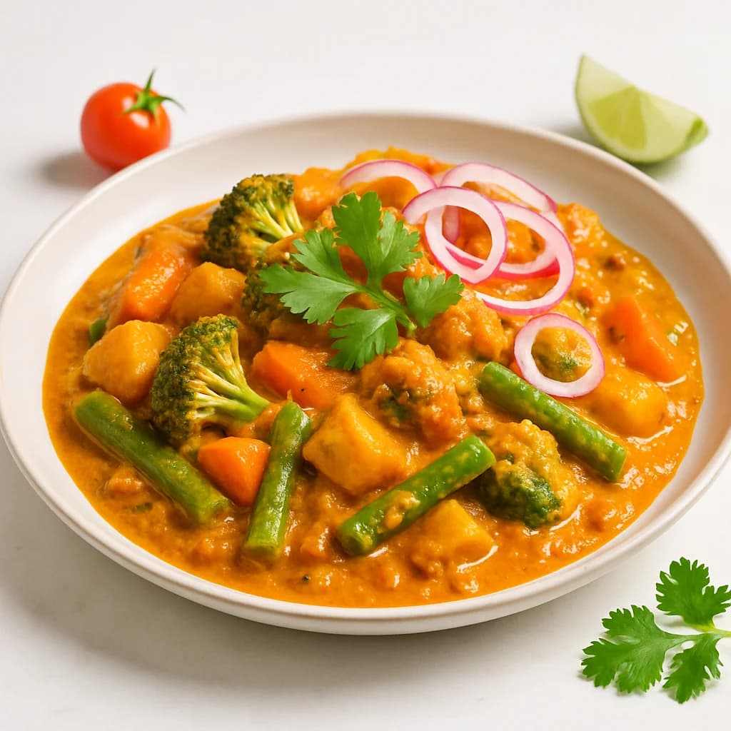 Flavorsome Hyderabadi Veggie Handi recipe