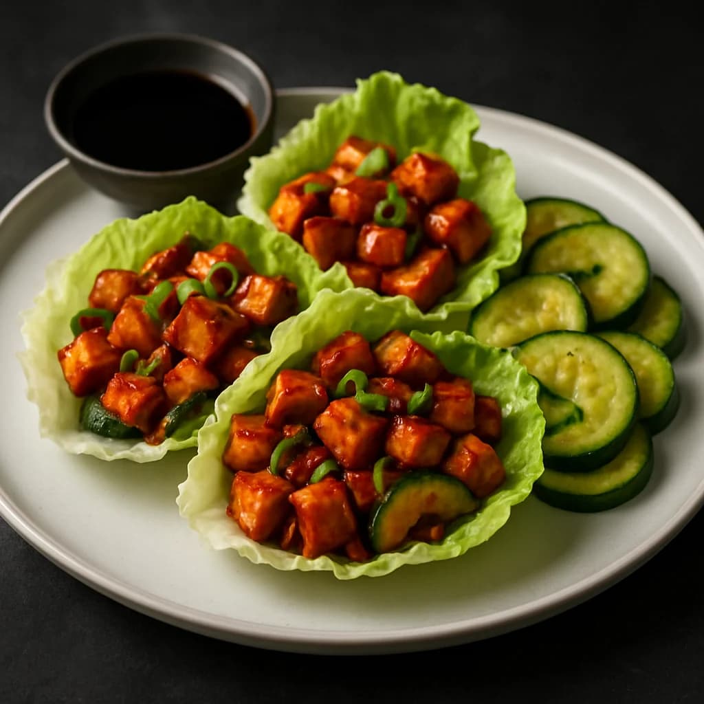 Gochujang Chicken Lettuce Wraps Recipe Kit recipe