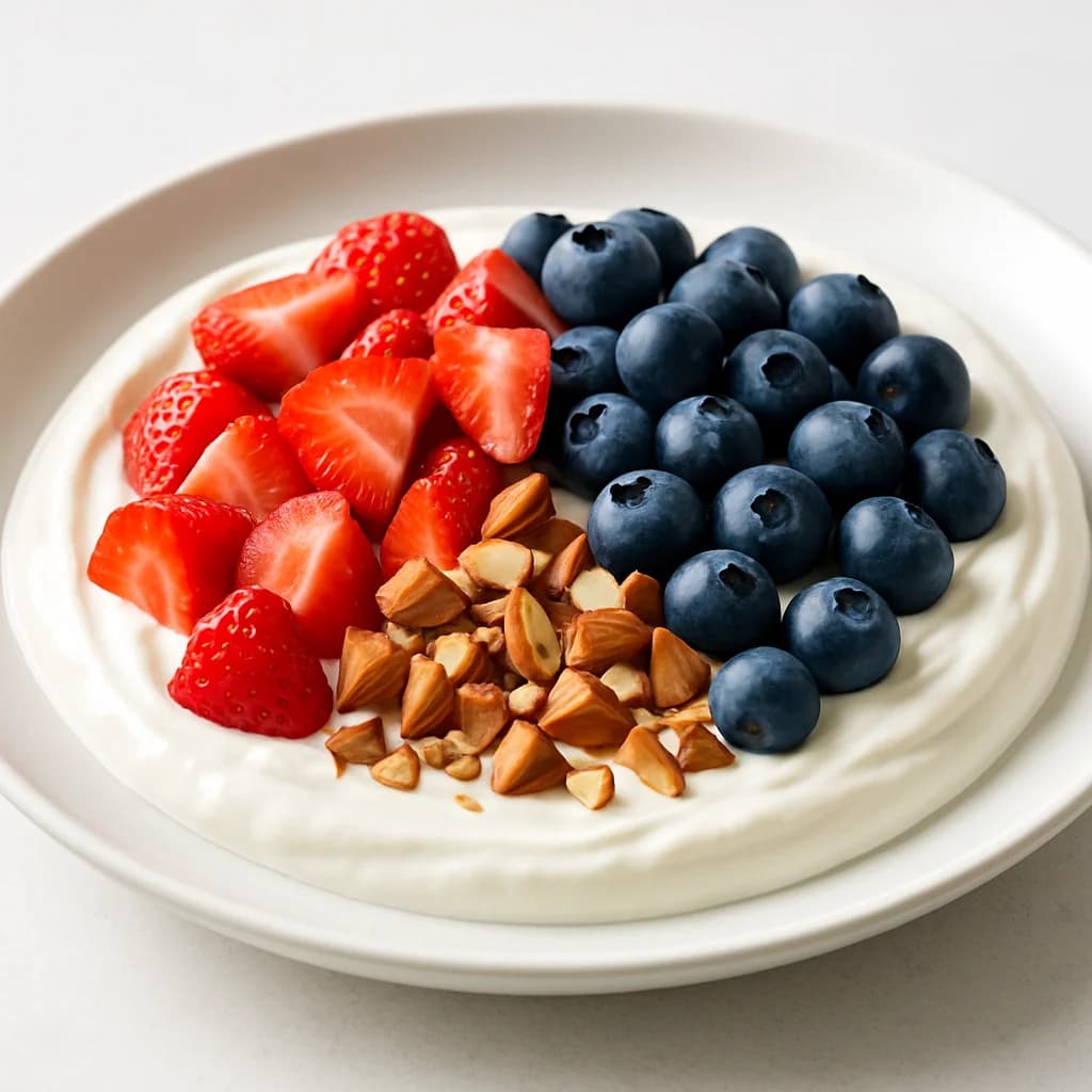 Greek Yogurt Berry Nut Bowl recipe