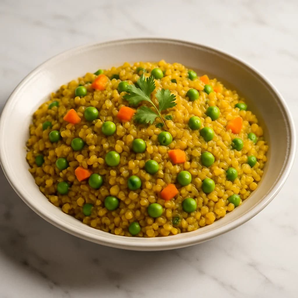 Spiced Harmony Quinoa Khichdi recipe