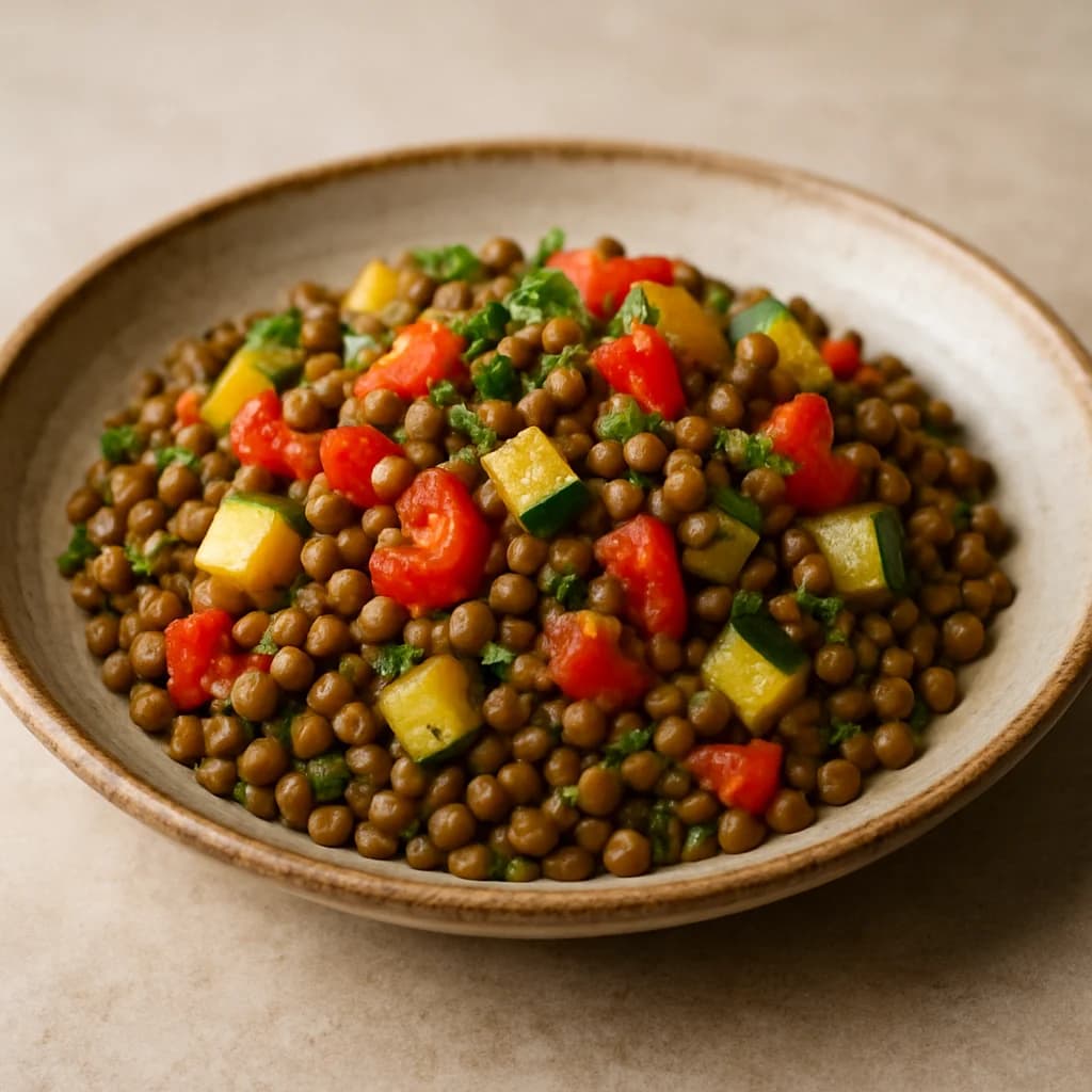 Parisian Lentil and Vegetable Cassoulet recipe