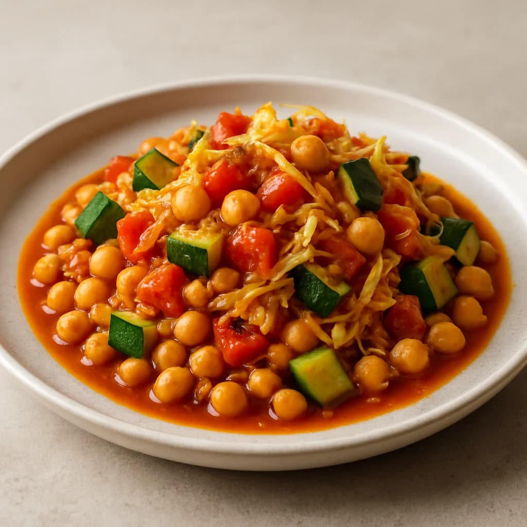 Provencal Garden Chickpea Cassoulet recipe