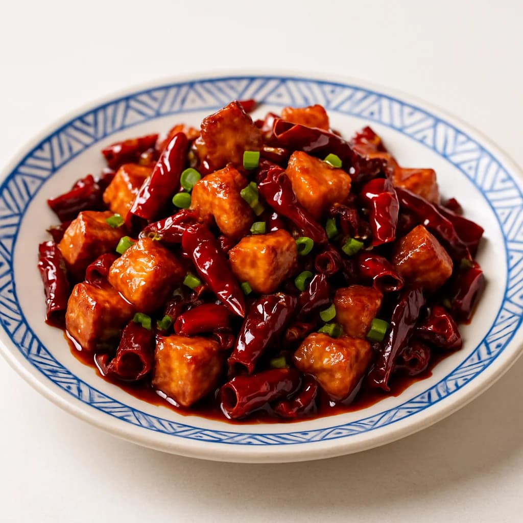 Spicy Sichuan Chicken Bites recipe
