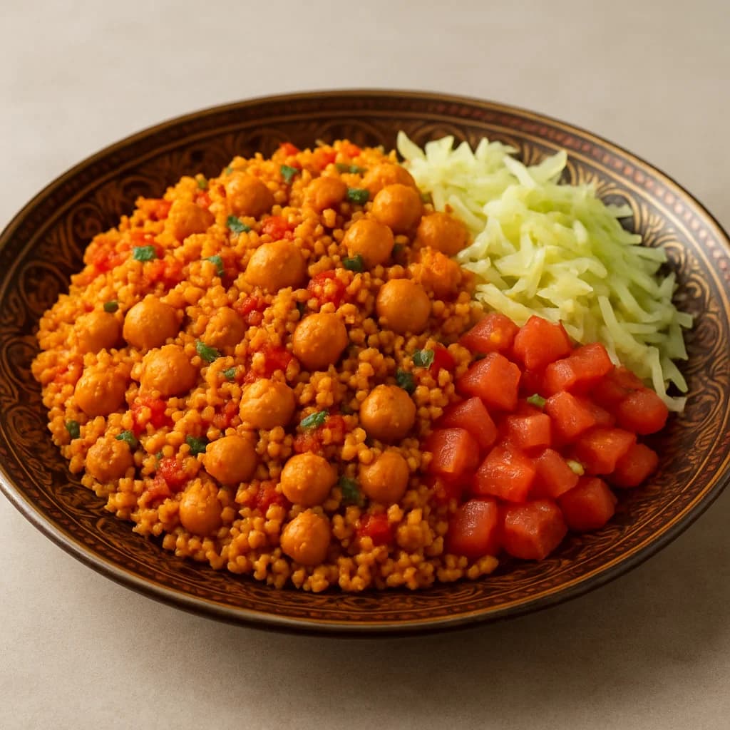 Spicy Tandoori Millet and Chickpeas recipe
