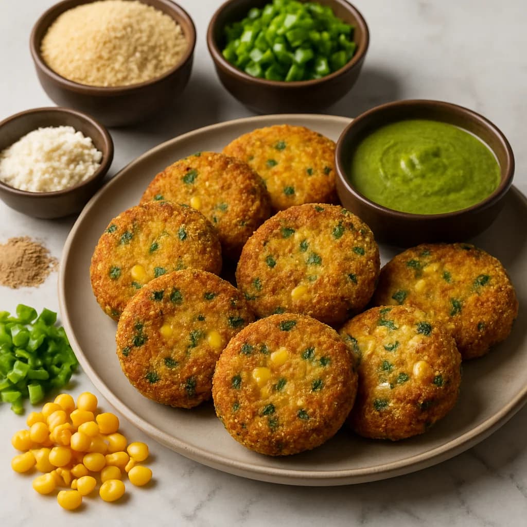 Sweet Corn Cutlet recipe