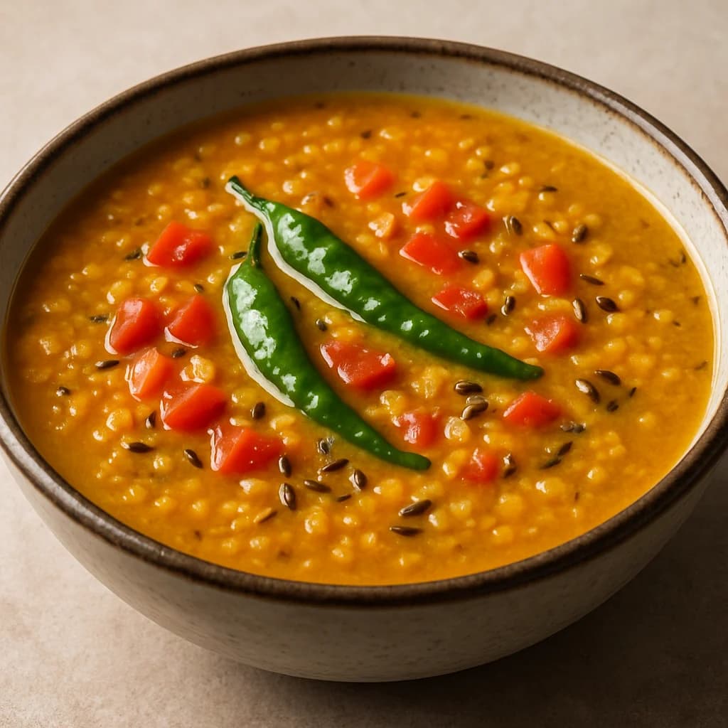 Tangy Coconut Lentil Shorba recipe