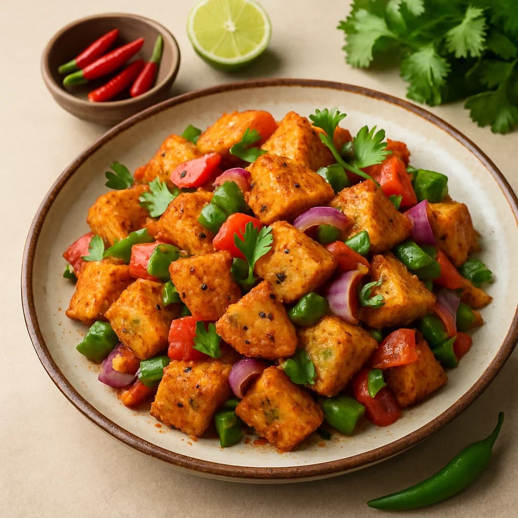 Tawa Masala Idli Medley recipe