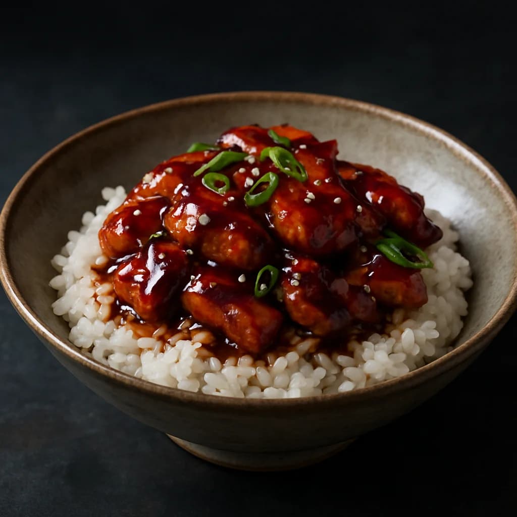 Teriyaki-Inspired Chicken Donburi recipe