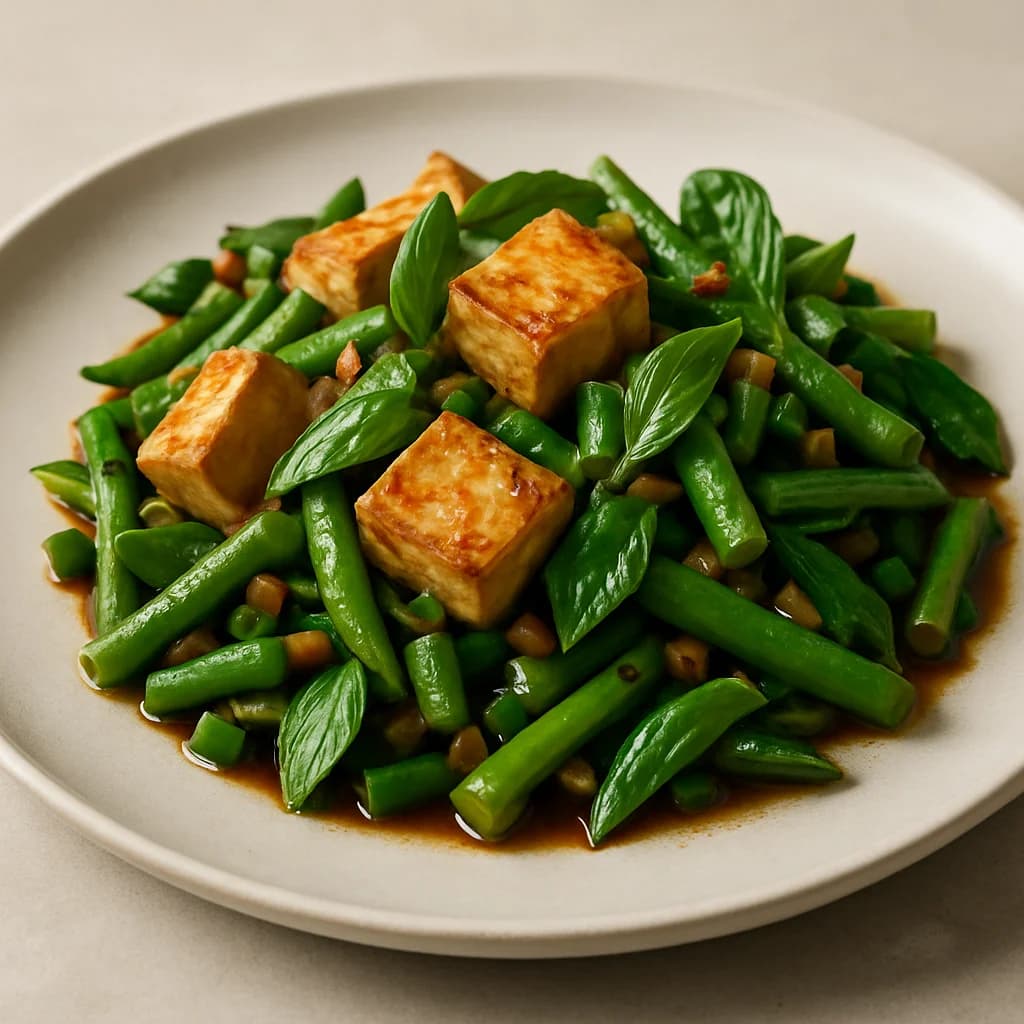 Thai Basil Protein Stir Fry recipe