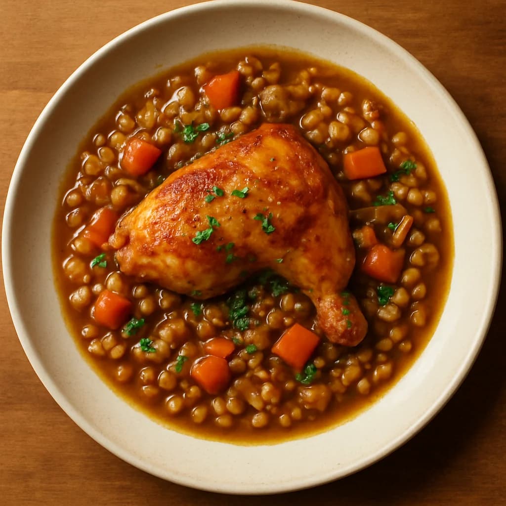 Glasgow Style Chicken and Barley Stew recipe