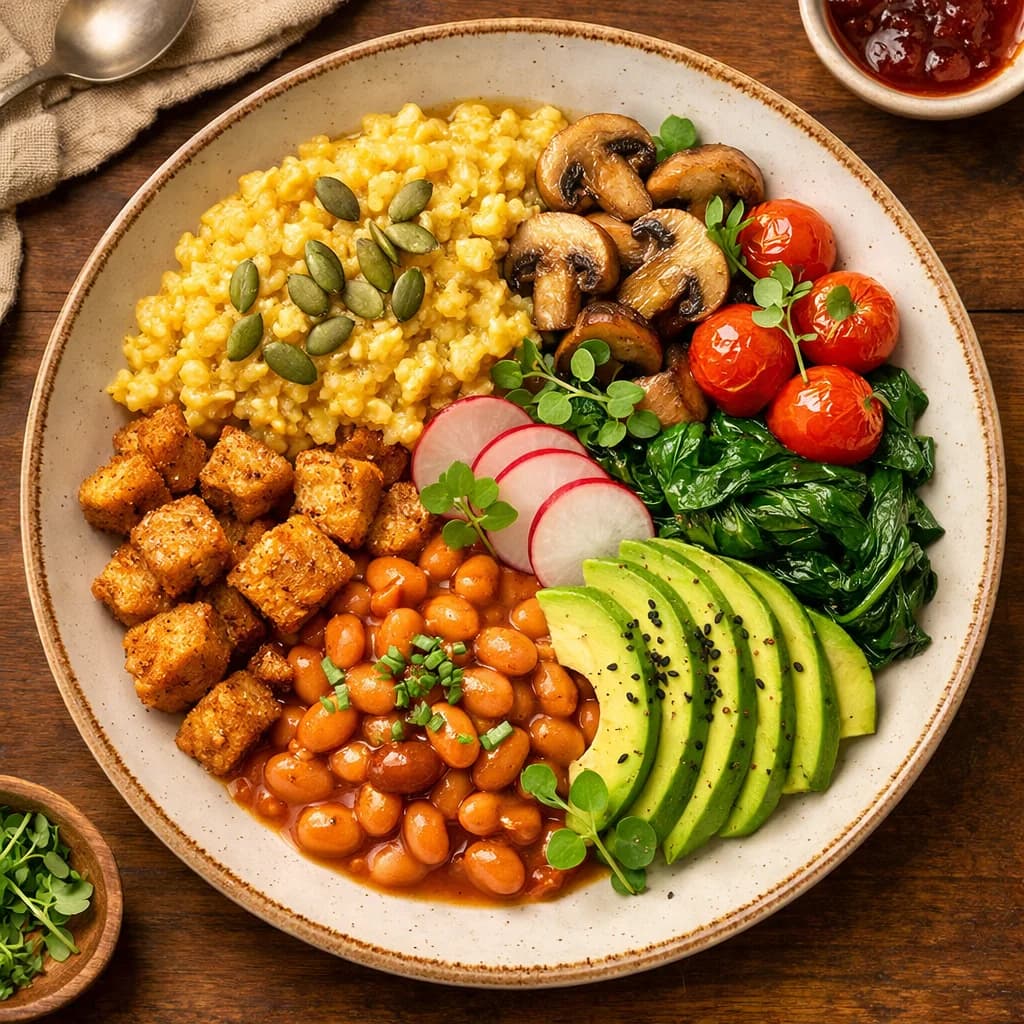 Golden Oat Soy Breakfast Bowl recipe