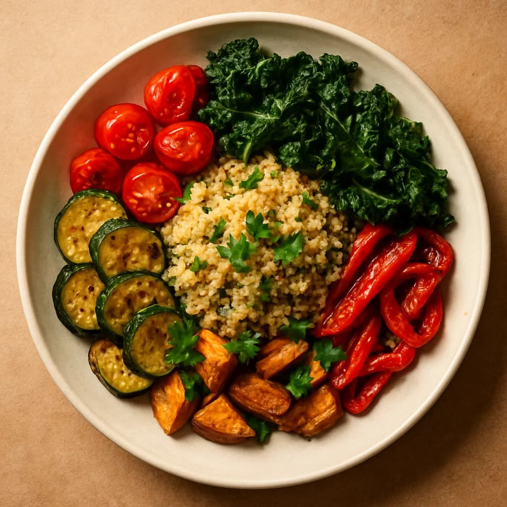Hearty Italian Herb Quinoa Bowl recipe