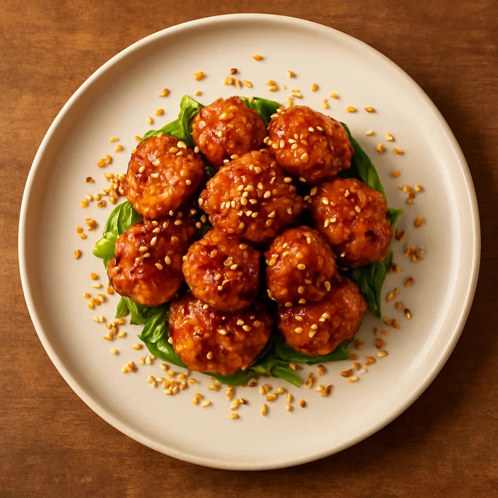 Honey Glazed Chicken Bites with Sesame Crunch recipe