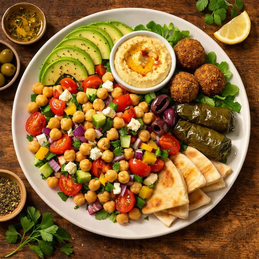 Mediterranean Chickpea Salad recipe