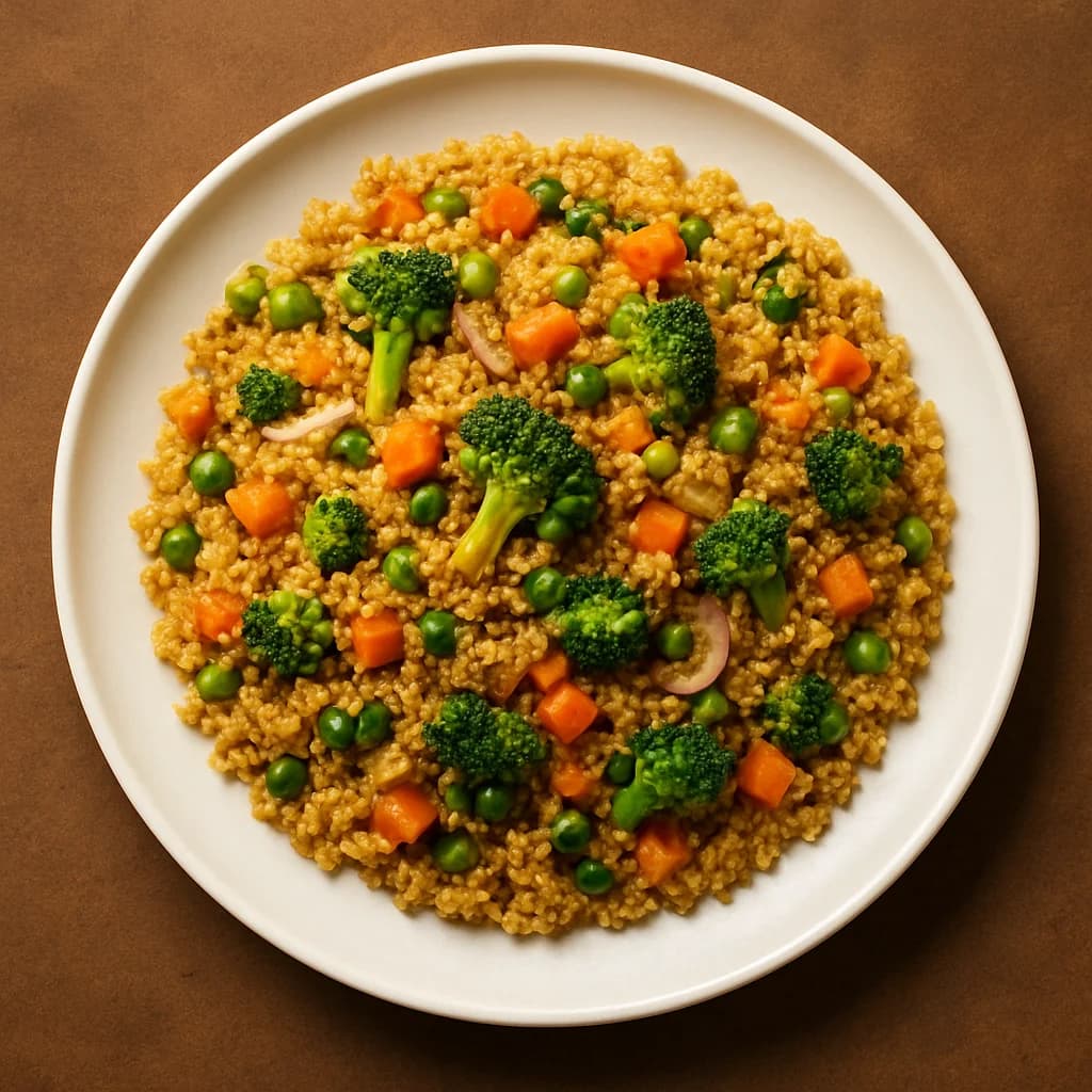 Protein-Packed Quinoa Vegetable Pulao recipe