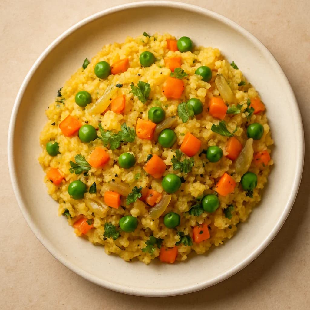 Protein Packed Vegetable Upma recipe