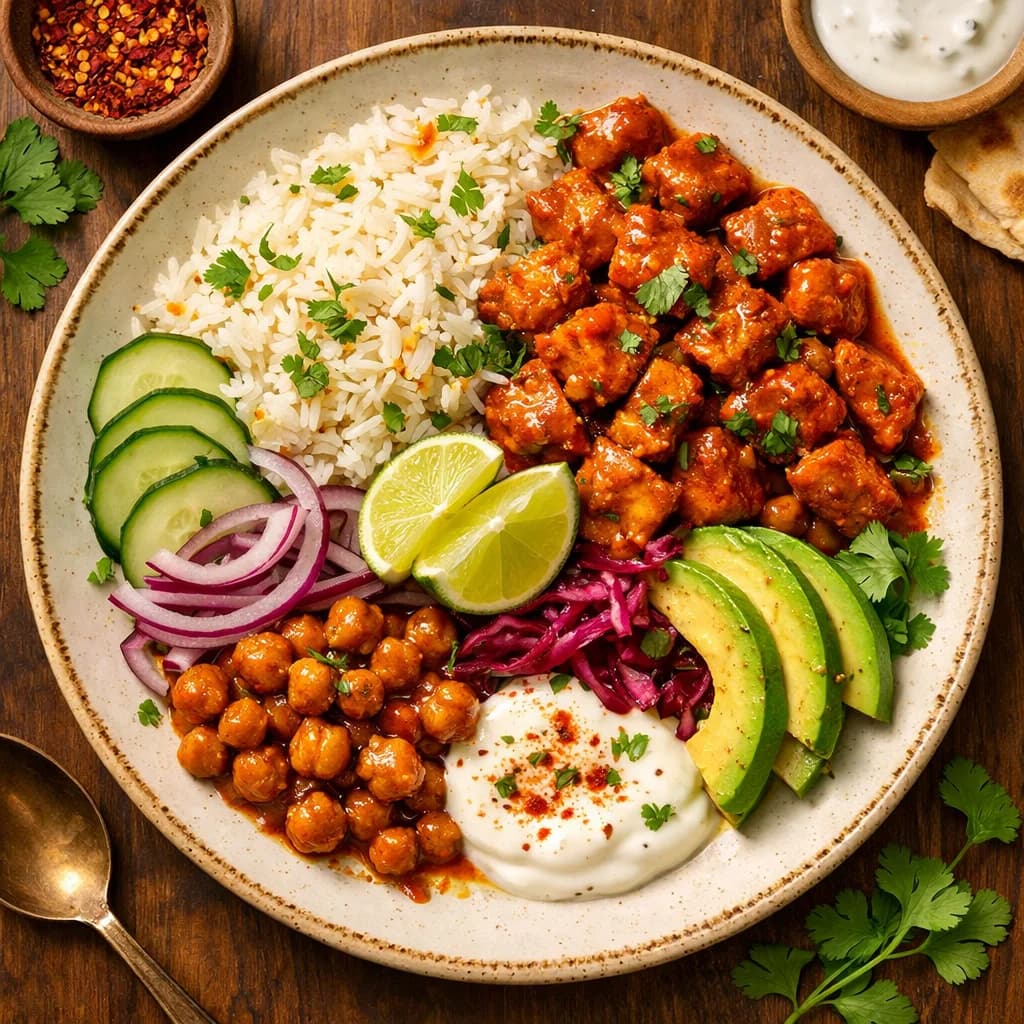 Spicy Chicken Rice Bowl recipe