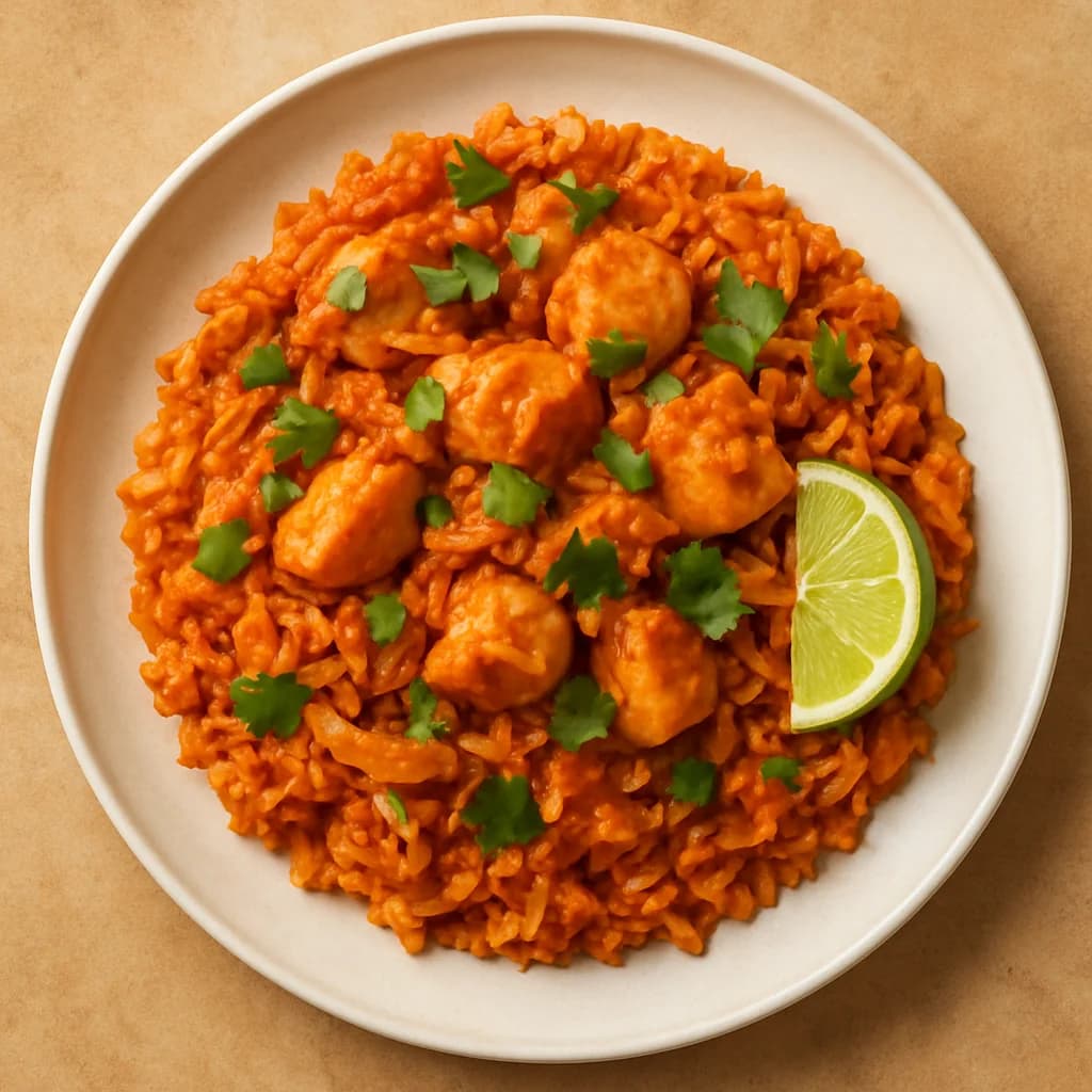 Tangy Chicken and Rice One Pot Delight recipe