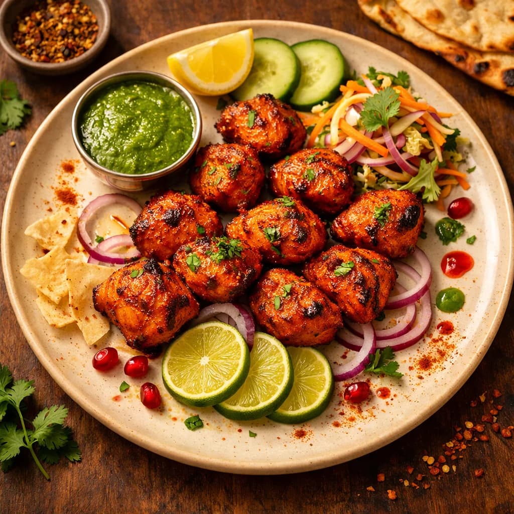 Tangy Tandoori Chicken Bites recipe