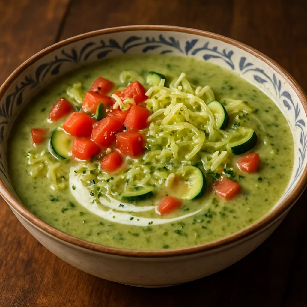 Velvety Provencal Herb Soup recipe