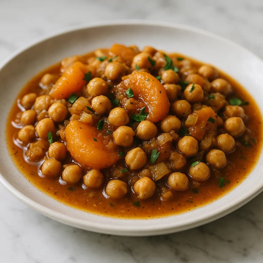 Apricot and Chickpea Stew recipe