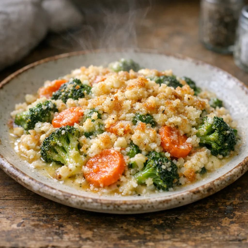Baked Chicken and Kosher Vegetable Casserole recipe