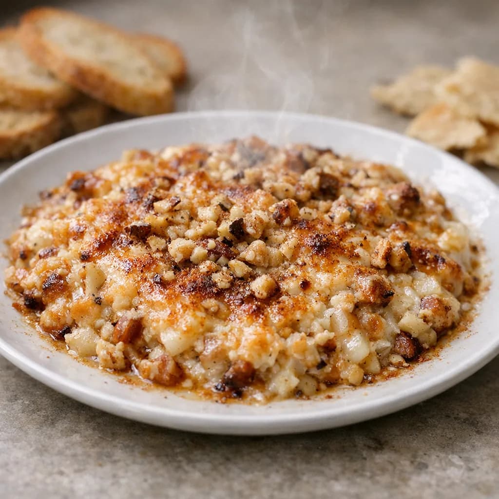 Baked Crab and Walnut Dip recipe