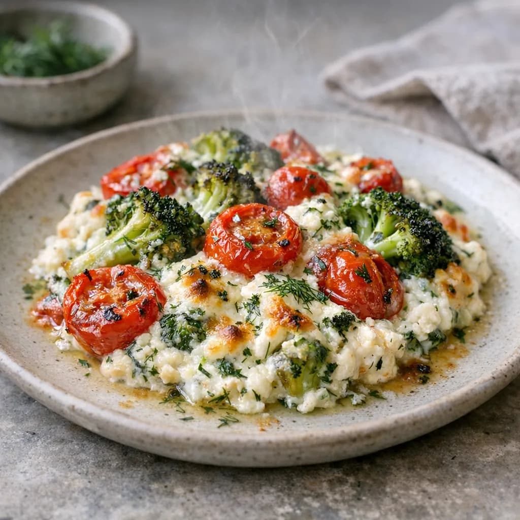 Baked Veggie Delight recipe
