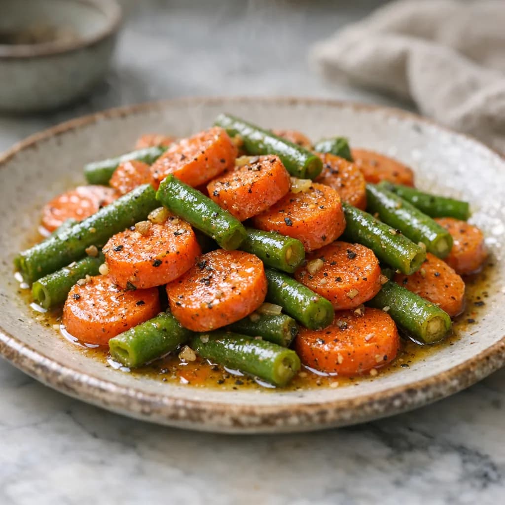 Carrots and Green Beans with Tangy Seasoning recipe