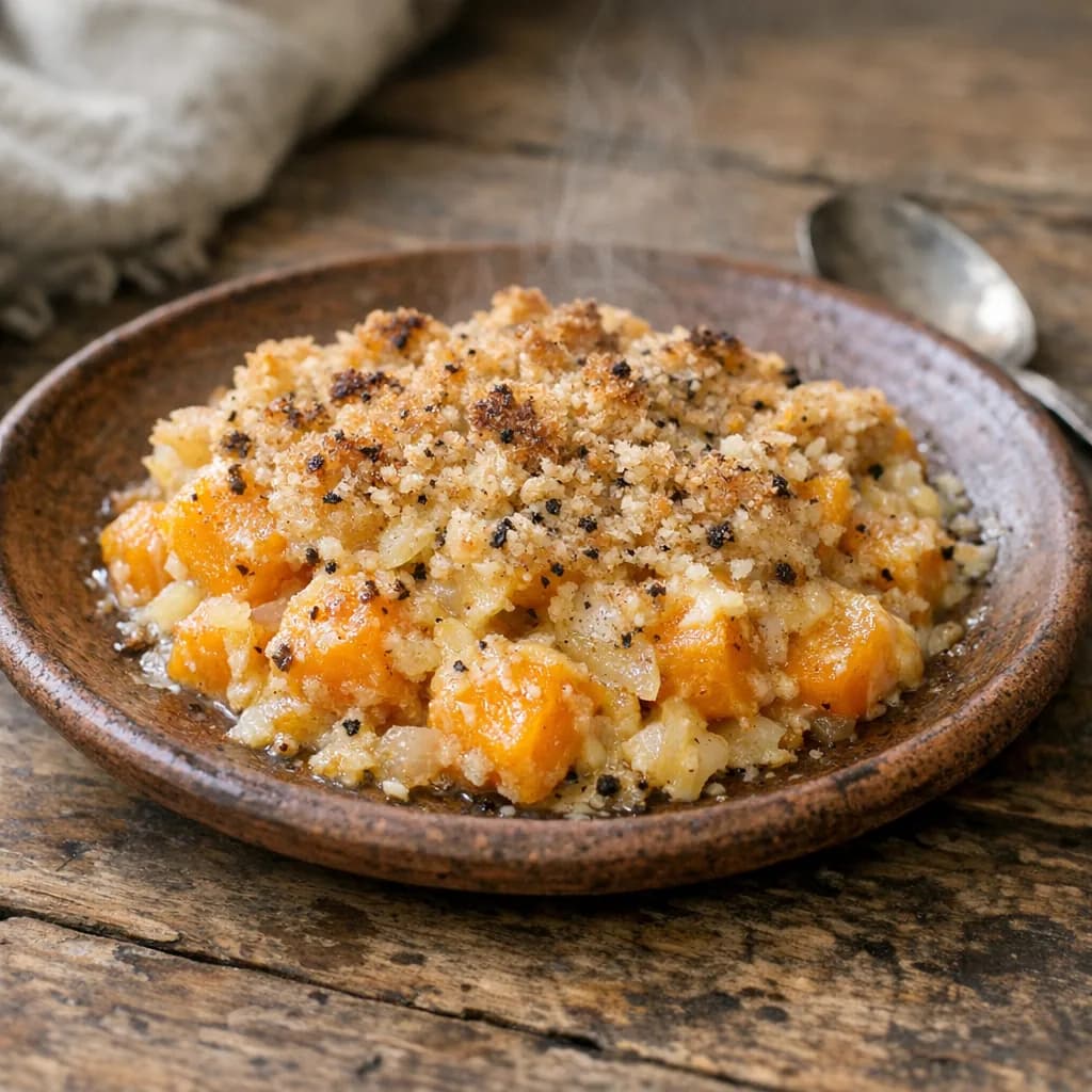 Cheesy Baked Squash Casserole recipe