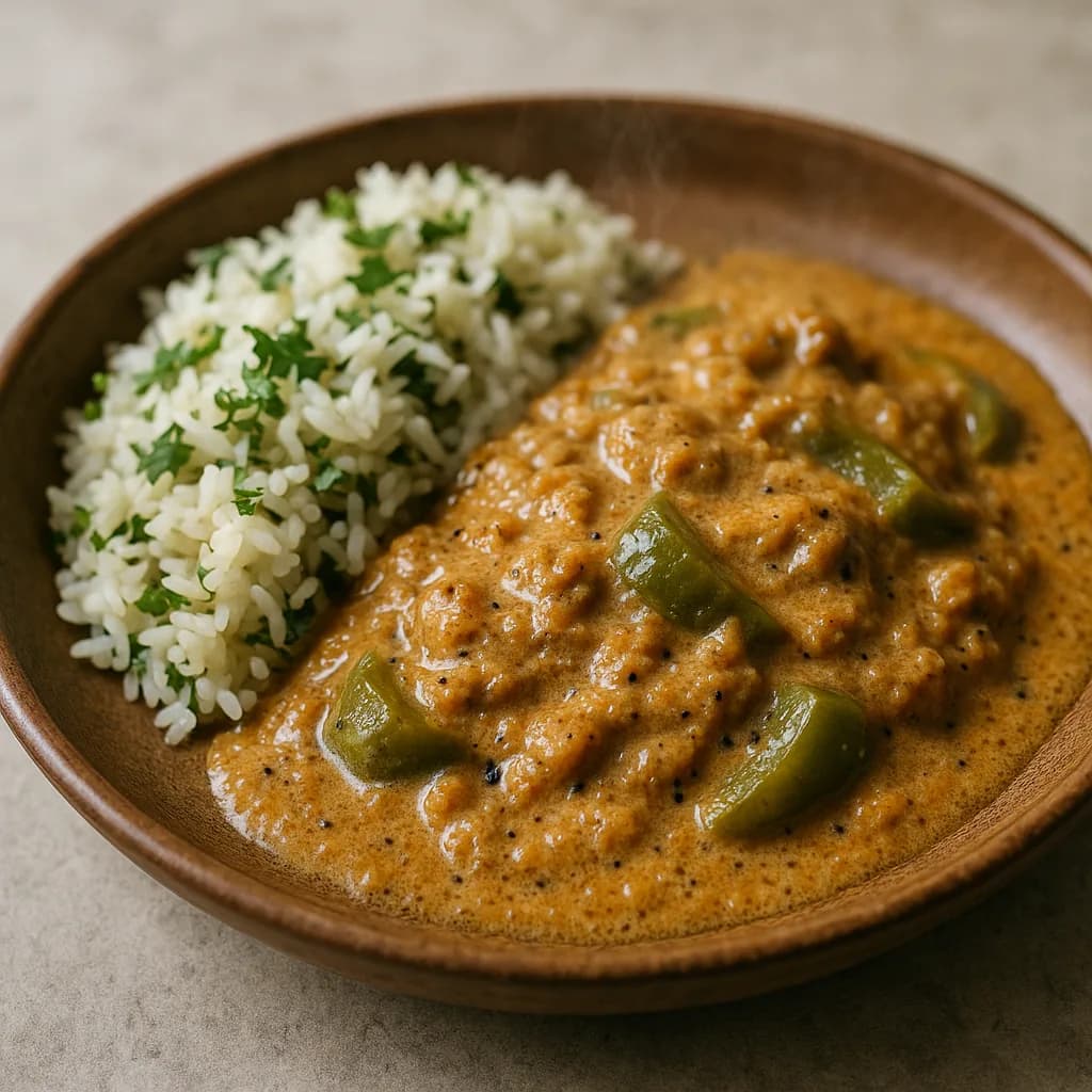 Coconut Crab Stew with Cilantro Rice recipe