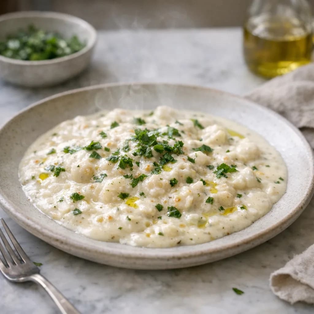 Creamy Garlic Prawns for Dinner recipe