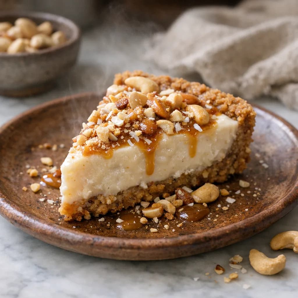 Creamy Nutty Dessert Pie recipe