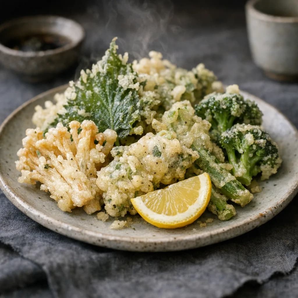 Crispy Herb Tempura Batter recipe