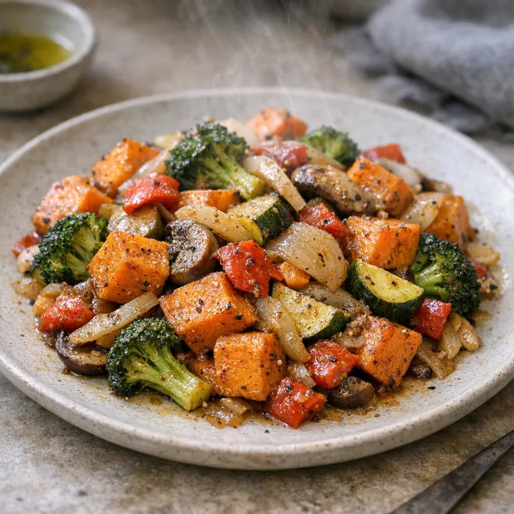 Diabetic-Friendly Beef and Vegetable Bake recipe