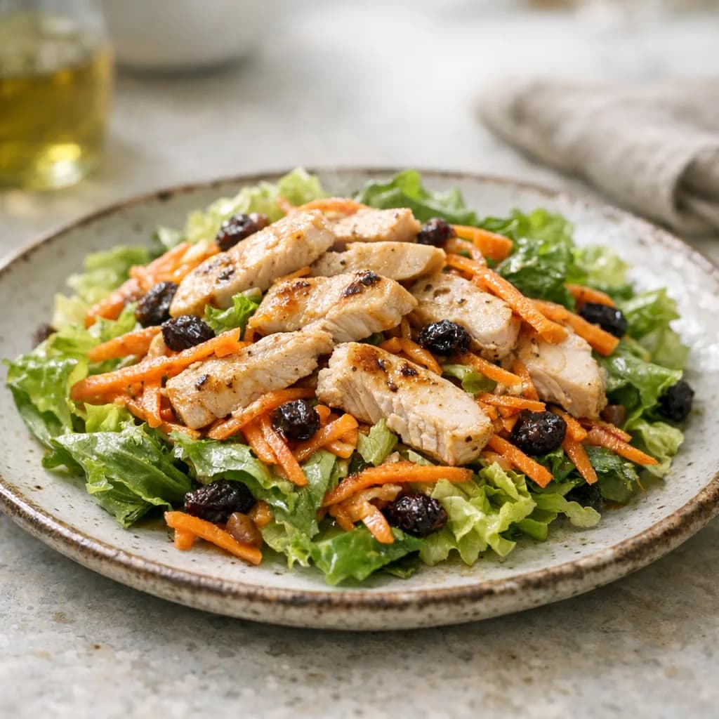 Diabetic-Friendly Chicken and Carrot Salad recipe