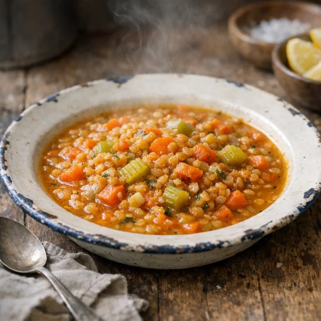 Diabetic-Friendly Hearty Lentil Soup recipe