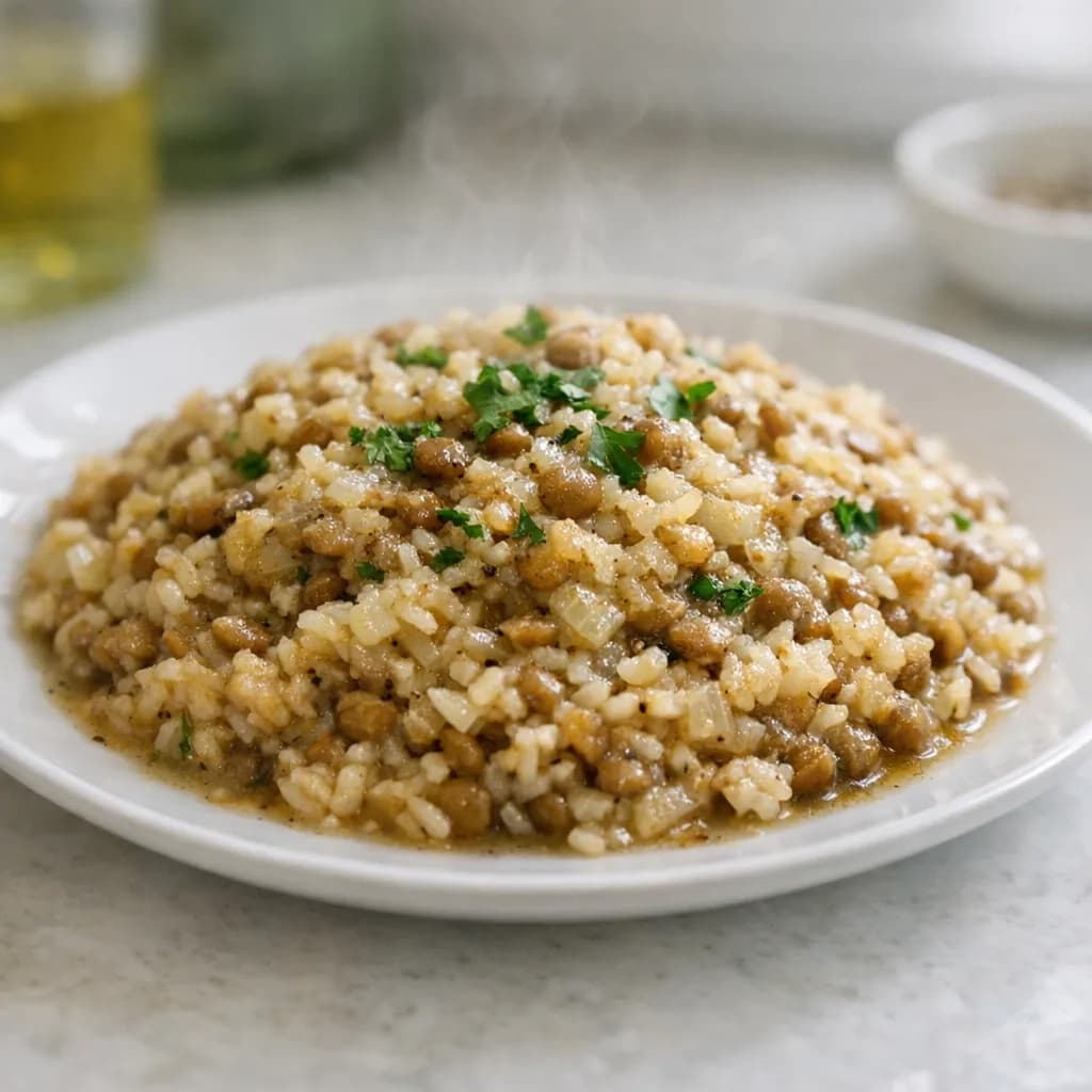Diabetic-Friendly Lentil and Rice Porridge recipe