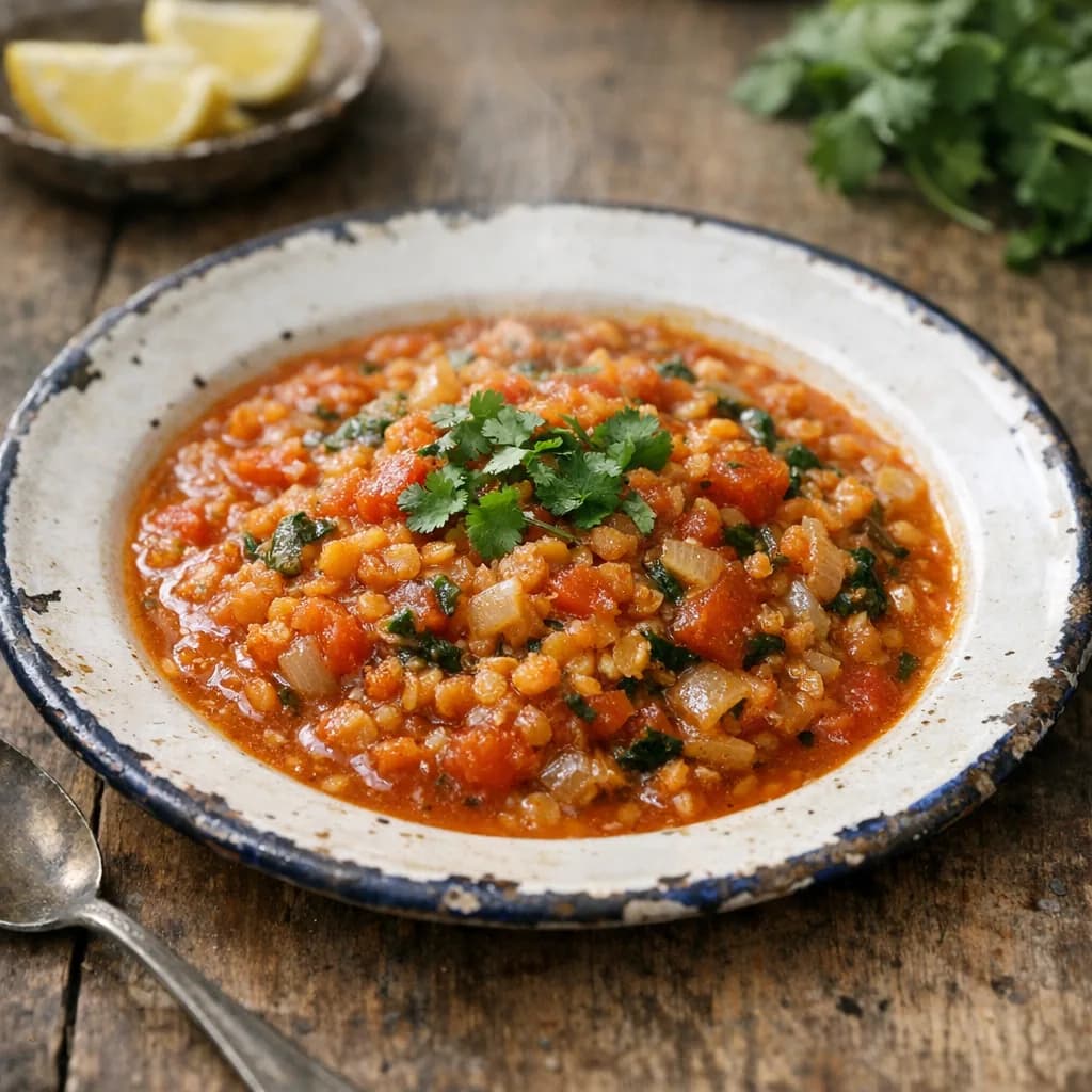 Diabetic-Friendly Red Lentil Stew recipe