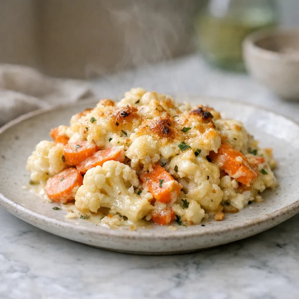 Diabetic-Friendly Vegetable Bake recipe