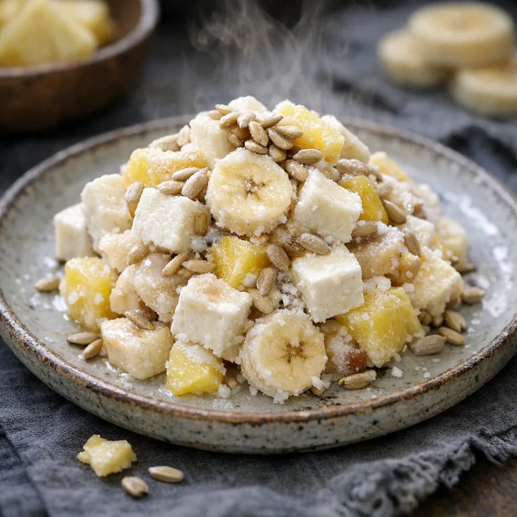 Frozen Fruit and Nut Delight recipe